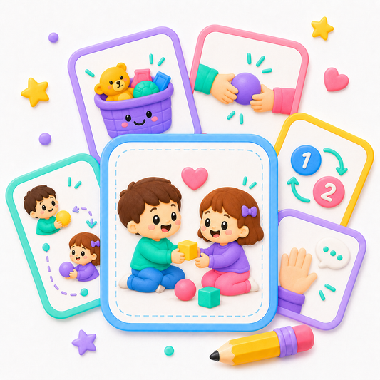 Sharing & Turn-Taking Mini Sheets