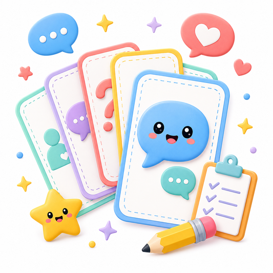 Kids Conversation Practice Cards